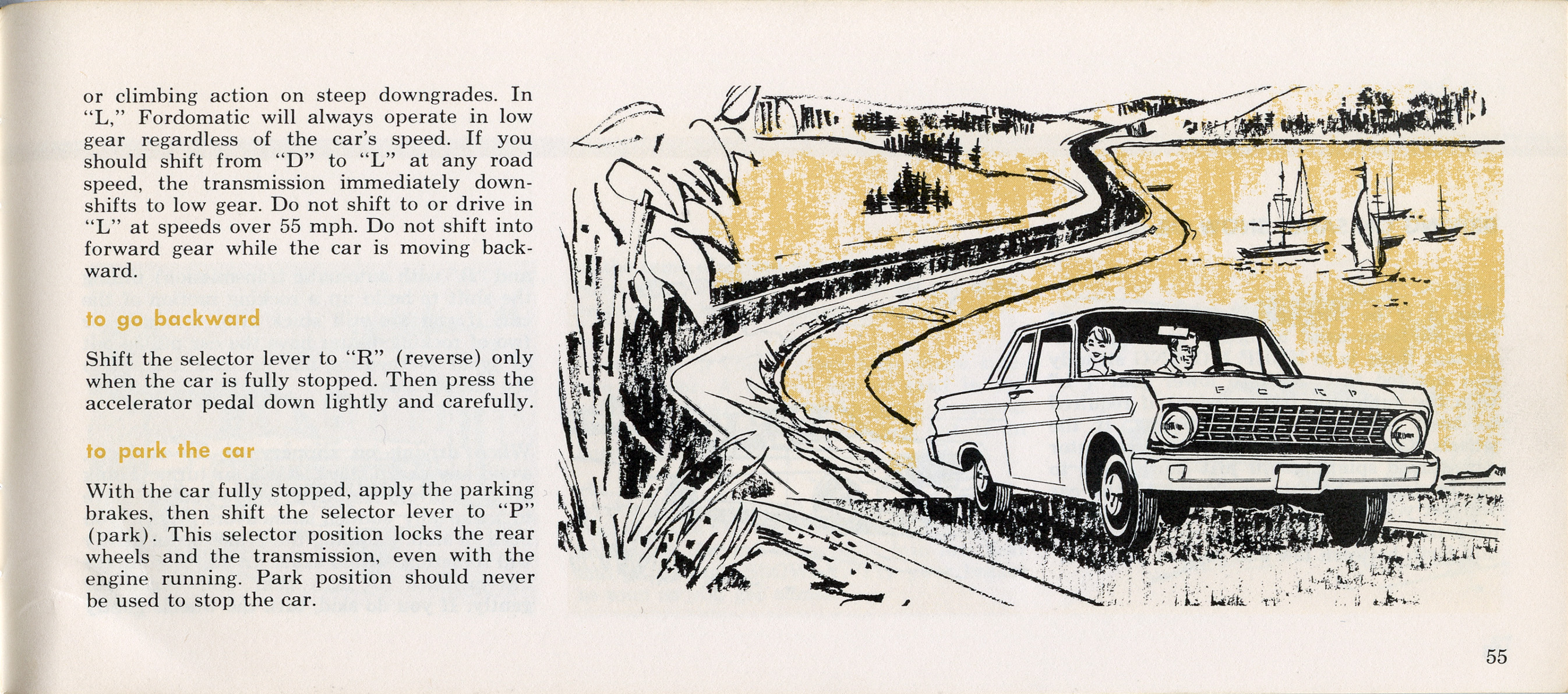 1964 Ford Falcon Owners Manual Page 3